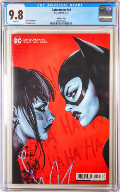 Catwoman #49 (Sozomaika Variant)(2022) Comic Book ~ Cgc 9.8 Nm/M