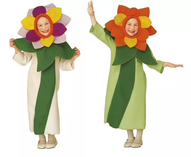 Vestito carnevale fiore hotsell