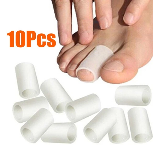 Protege tus dedos de los pies con 10 ud. Tubos de gel de silicona Adiós Si