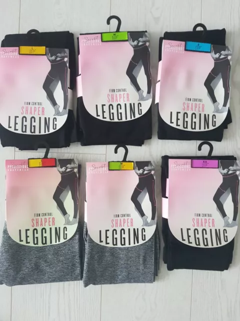 PRIMARK LEGGINGS FIRM Control Shaper Black /Grey Secret