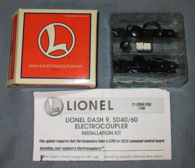 Lionel 22958 (610-8221-551) Dash 9 / SD-40 (Pullmor) Electro-Coupler Kit 1998