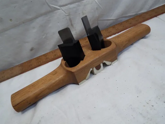 Complex Wood Moulding Spoke Shave Plane Tool Carpenter's Draw Knife Molding