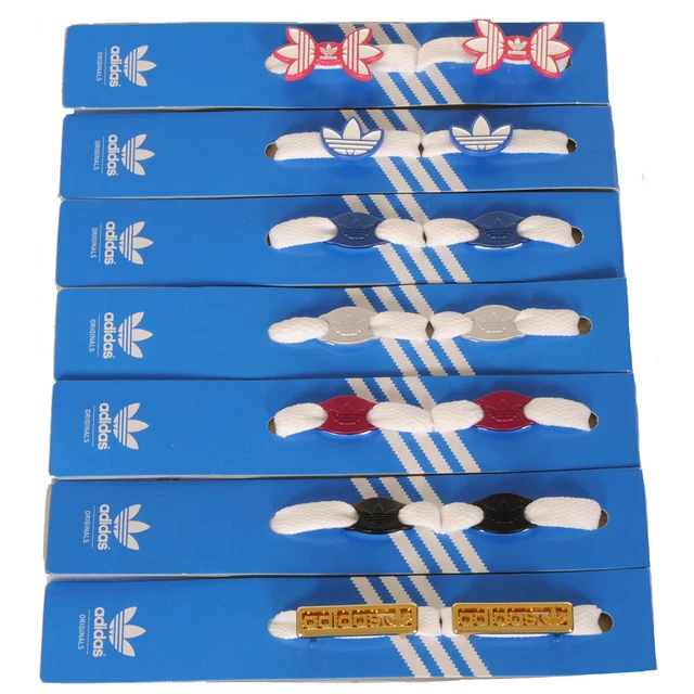 LACES JEWELS ADIDAS Originals Bow Trefoil Logo Charm Shoe Trainer