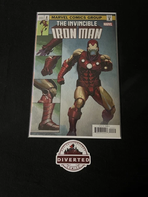 Invincible Iron Man #2 Ribic Homage Variant Marvel 2023 VF/NM Comics