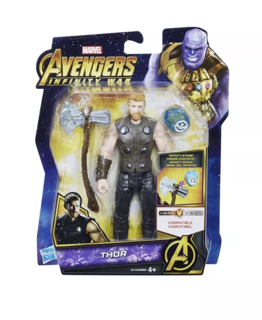 Marvel Avengers: Infinity Guerre Thor avec Infinity Stone Hasbro 2017 Hero Visio