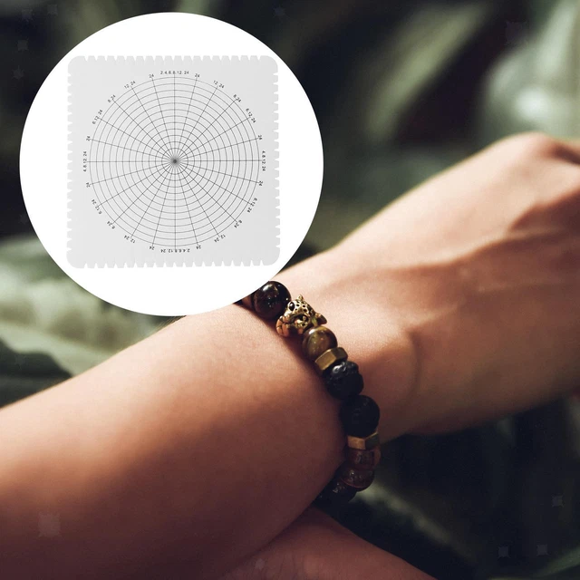 Accessori per schede macramè Cord String Bracciale Strumento piastra fai da