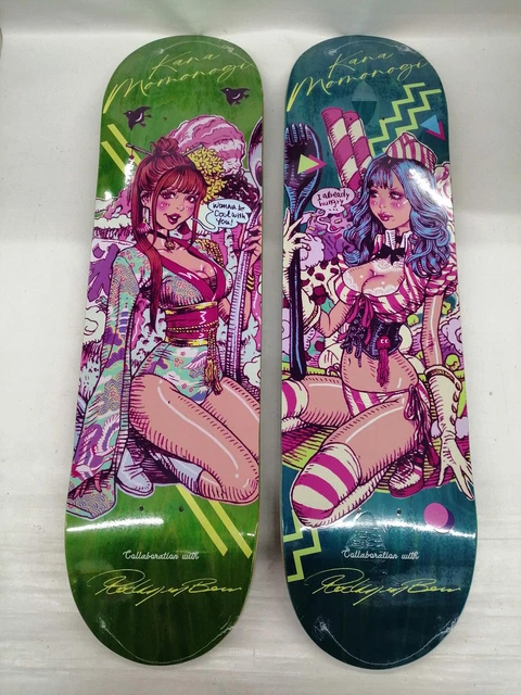 ROCKIN' JELLY BEAN Erostika Skate Deck NEW Waterfall Girl Sexy