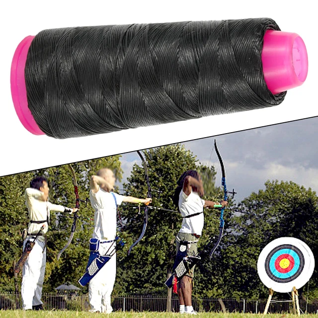 Accessoire Arc Recurve Corde D'arc Recourbé Pour Arc Long Recurve - 14-16 Brins, Longueur AMO 56-62 Pouces, Noir-rouge Arc Hoyt