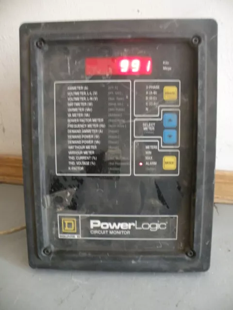 Square D PowerLogic Circuit Monitor 3020 CM-2250