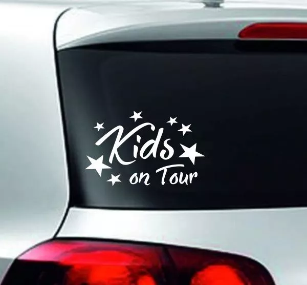 Baby Aufkleber Kids Sticker Autoaufkleber Baby on Board KIDS Kinder on Tour 69