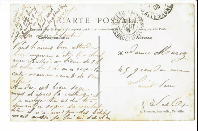 CPA-Carte postale- FRANCE- Forêt de Rambouillet - Ermitage -1905 -S1019 2