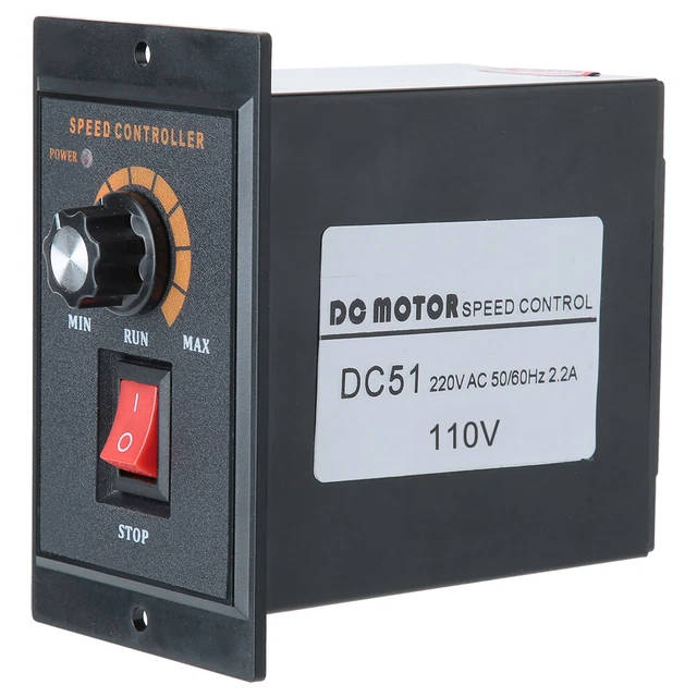 (OUTPUT VOLTAGE 0110VDC)DC Motor Speed Controller Electric Motor Speed