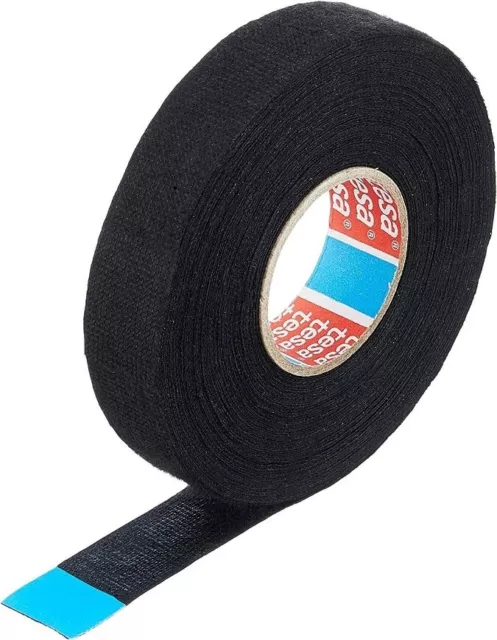 tesa 51608 KFZ Gewebeband Textilband Isolierband Klebeband Vlies Tape 15mm x 25m