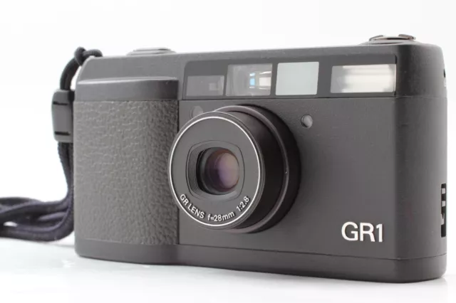 Read [NEAR MINT] RICOH GR1 Black Point & Shoot 35mm Film Camera From JAPAN