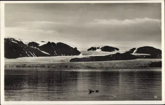 Ak Spitsbergen Spitzbergen Norwegen, Königsbucht, Kingsbay - 4162632