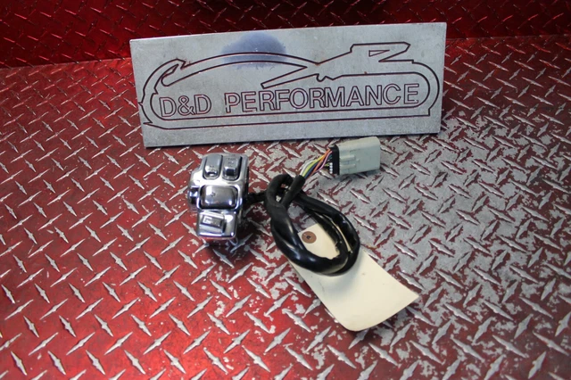 2007 - 2008 Harley Touring Oem Chrome Left Control Switch Sg27