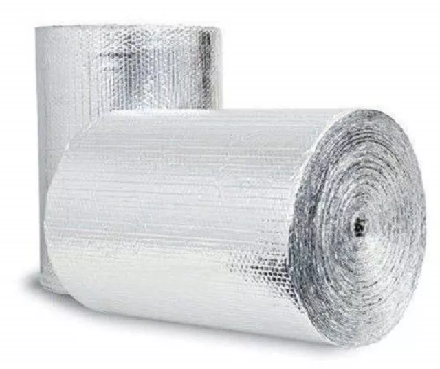 RADIATOR COMMERCIAL GRADE REFLECTIVE FOIL HEAT REFLECTOR (4ft x 5ft)