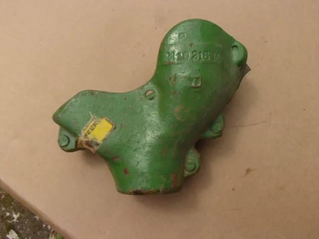 Vtg AM11302 Cast Iron Seed Drop Cup Tube Part John Deere Tractor Planter M10217M