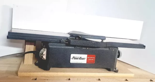 Wards Powr Kraft 4 1/2" Motorized Jointer