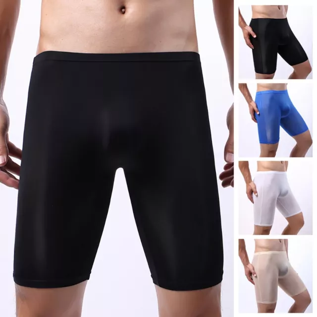 Herren Boxer Slips Shorts Sport Nahtlose Soft Bulge Pouch Unterhose Schlüpfer