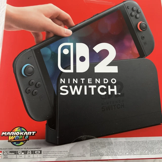 NINTENDO SWITCH 2 - Mario Kart World Bundle Neu - Versand am selben Tag ...