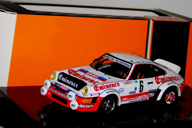PORSCHE 911 SC Rallye Almeras Monte Carlo #6 Waldegard Altaya 1:18