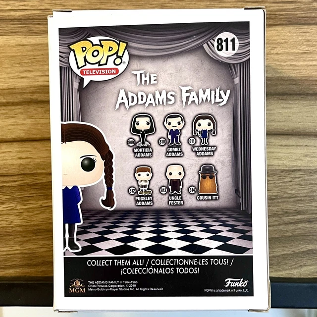 Wednesday Addams Funko Pop! #811 The Addams Family Vinyl Figure New - dented box 2