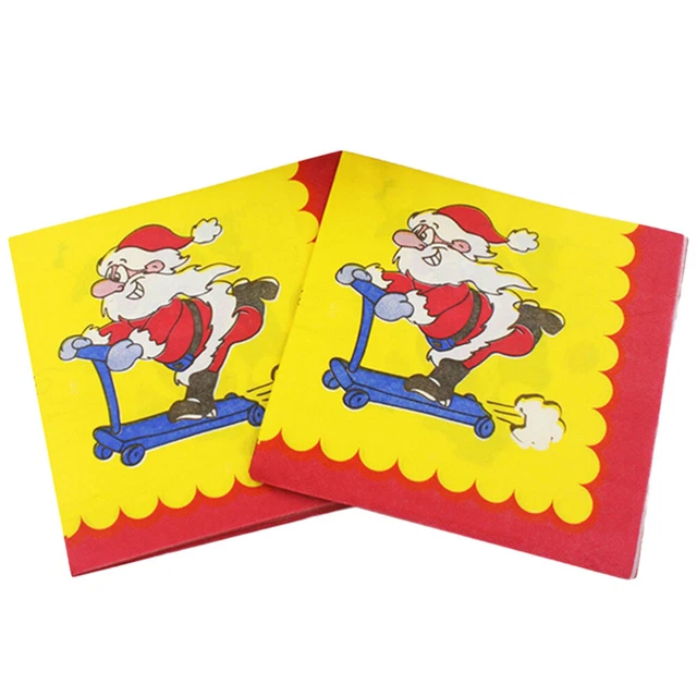 2 paquetes de servilletas desechables suministros para cena fiesta de vacaciones