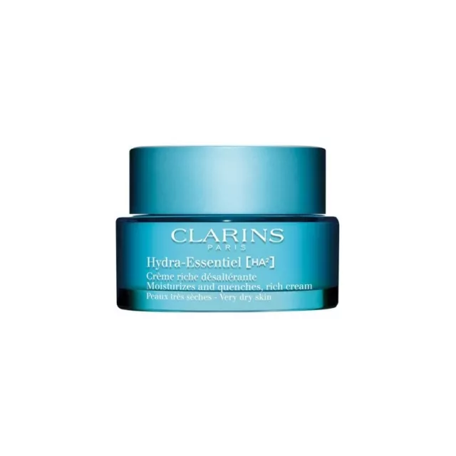 CLARINS Hydra-Essentiel HA2 - crema ricca idratante viso per pelli normali 50 ml