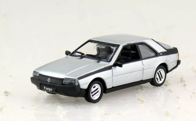 Renault Fuego grau 1980 Blister 1:43 Norev Modellauto