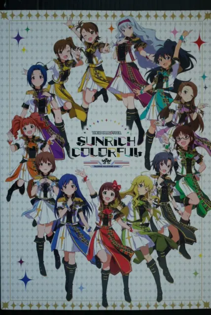 The Idolmaster 765Pro Allstars Live Sunrich Colorful Official Pamphlet - JAPAN