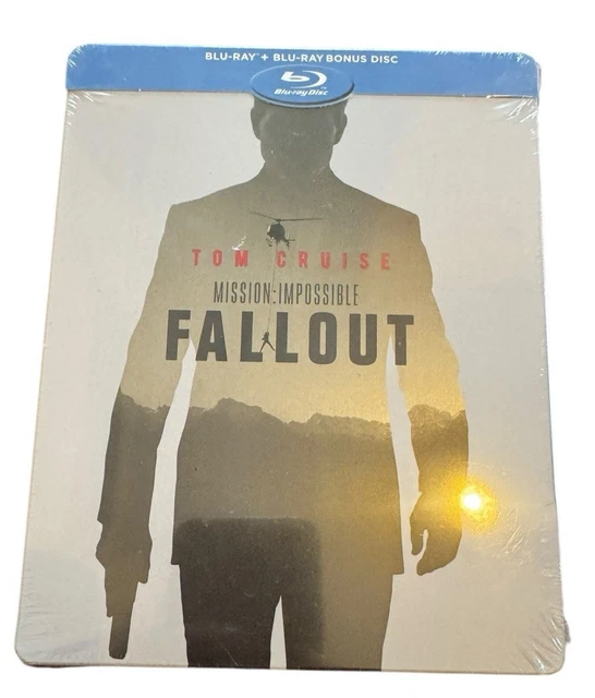 MISSION: IMPOSSIBLE: FALLOUT (Steelbook) [New Blu-ray] Steelbook Bonus ...