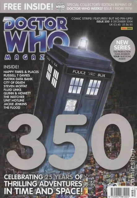 Doctor Who Magazine #350 FN 2004 Stock Image