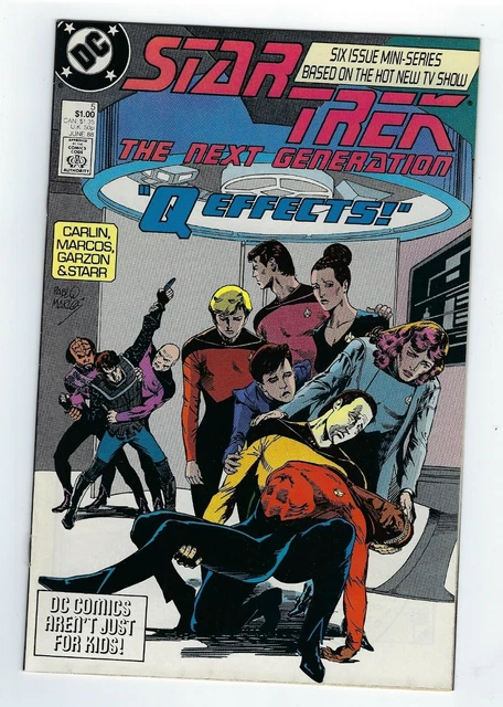 Star Trek the Next Generation #5  1988 DC comics.*High grade copy.
