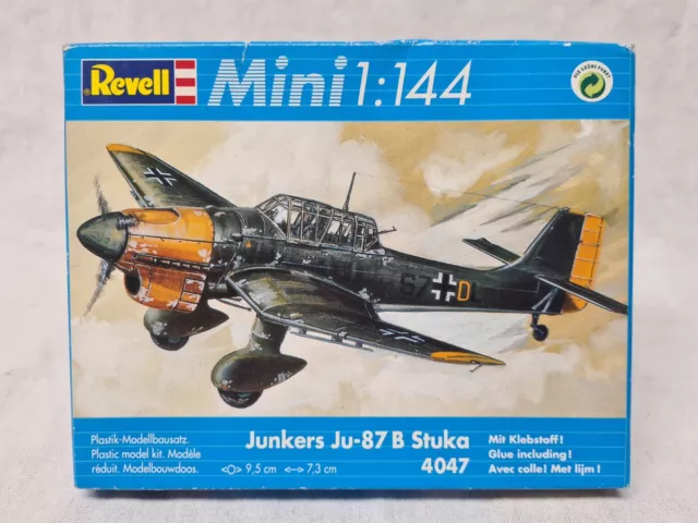 Revell 4047 Junkers Ju-87B Stuka 1:144 Sturzkampfflugzeug Dr Warplane Wwk 2 Neu