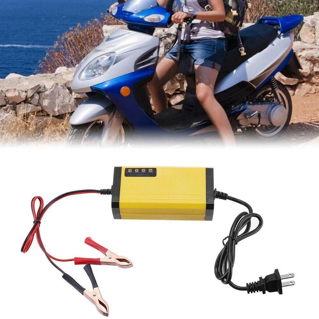 Car Auto Battery Charger LED Display Smart Automotive N8Q7 Tool Charger UK W6F4