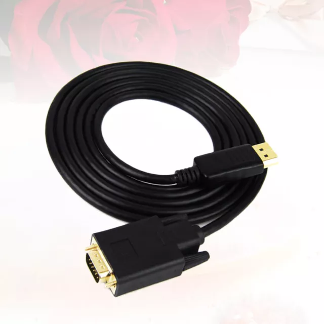 Dp to Vga Cable Video Wire Line Display Monitor Adapter for Projector