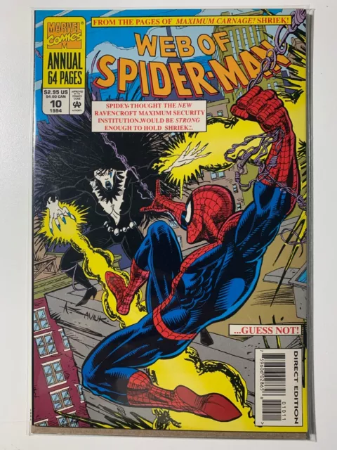 Web Of Spider-Man Annual #10  Marvel Comics 1994