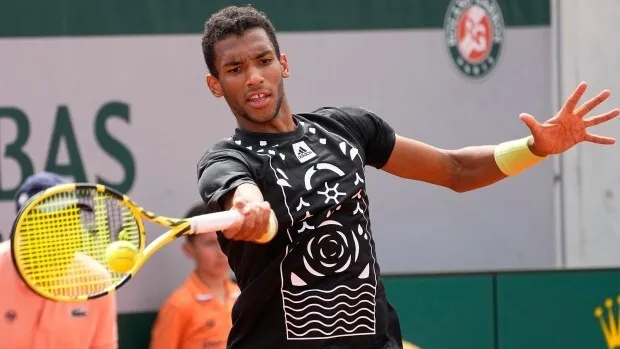 Adidas Tennis Shirt - Felix Auger Alliassime - French Open 2022  - Größe M