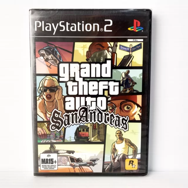 Grand Theft Auto: San Andreas Sony PS2 Video Games