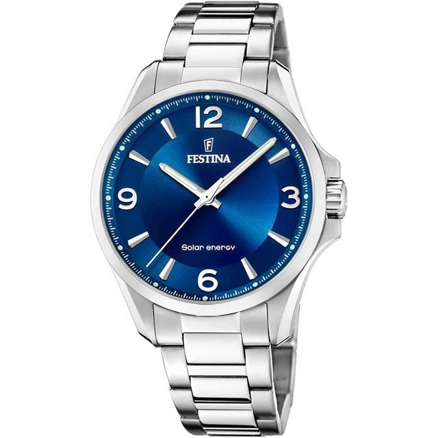 Festina F20656/2 Uomo Solare Energia Acciaio Inox Polso