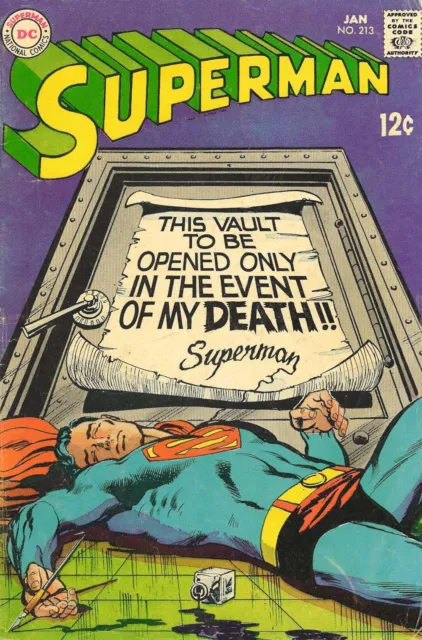 Superman (1st Series) #213 VG; DC | low grade comic - we combine shipping