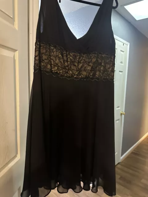 Scarlett Women Black Dress Size 20W Formal,Cruise,Party