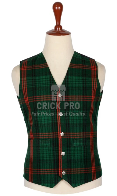 Rose Hunting Scottish Handmade Waistcoat Kilt Vest - Custom made Waistcoat