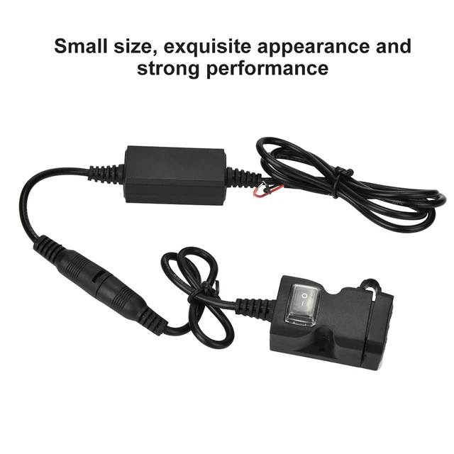 Chargeur USB Double 9-24V Pour Véhicule électrique De Moto, Chargeur De