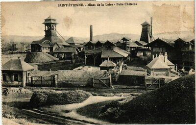CPA St-ÉTIENNE Mines de la Loire Puits Chatelus (400580)