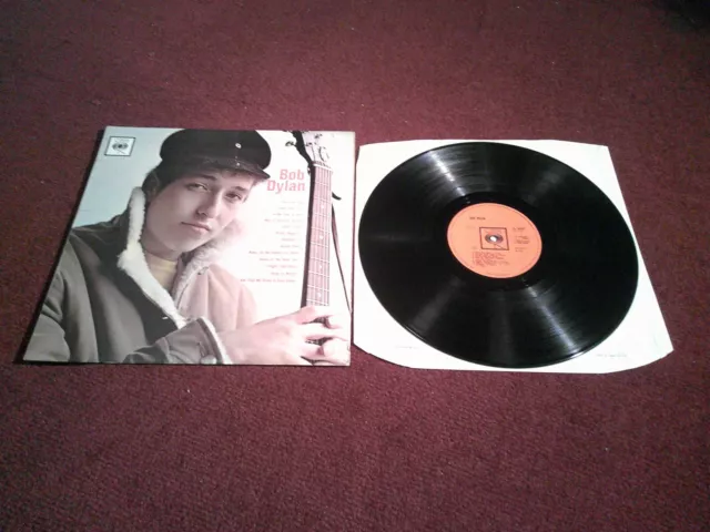 Bob Dylan First Album Vinyl Mono Cbs 1A1 1B1 Press Ex+ Country Folk Blues Audio