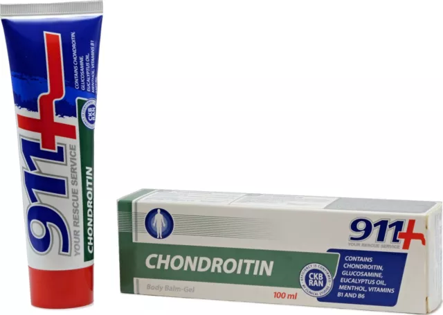 911+ Hondroitiny Joint Gel-Balm Osteochondrosis,Radiculitis,Arthrose,Arthrit