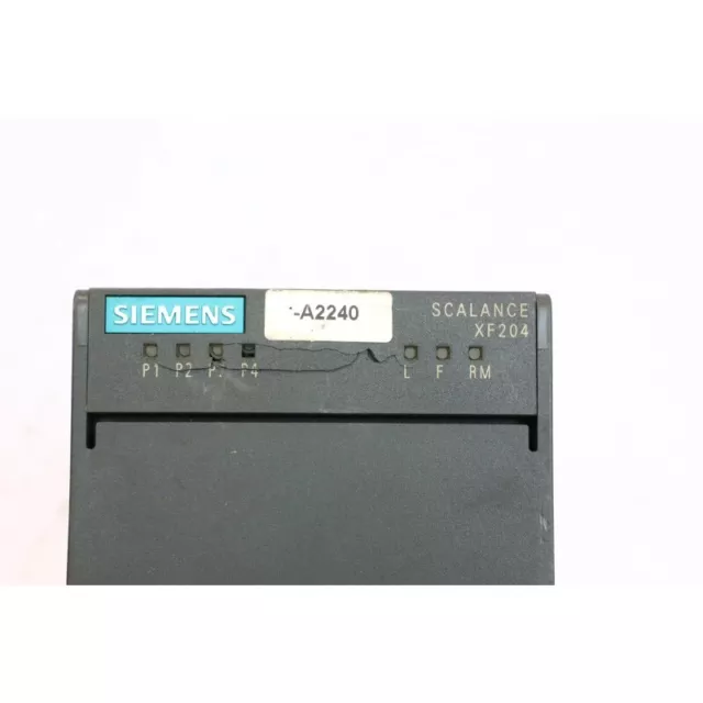 Siemens 6GK52040BA002AF2 6GK5204-0BA00-2AF2 Scalance XF204 READ DESC (B422.1) 2