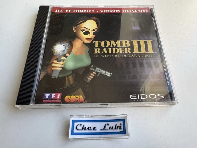 Notice / Manuel Du Jeu Tomb Raider III (PS1 PlayStation 1) - État Correct - Pour Collection